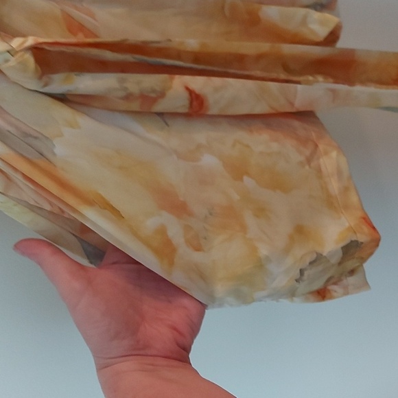 NWOT Baltic Born Aegean Romper Yellow/Peach Water Colors Size Small - Picture 10 of 10